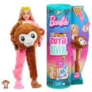 Barbie Cutie Reveal Jungle Friends Monkey Hkr01