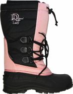 DePaul Design PolarMate Lady naisten lämpösaapas pinkki/musta