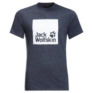 Jack Wolfskin T-paita Ocean logo t