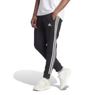 Adidas housut Essentials Fleece Tapered Cuff 3-Stripes Pants