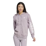 Adidas college Essentials Linear Full Zip French Terry Hoodie