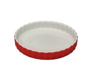 Küchenprofi piirasvuoka punainen/valkoinen 28 cm