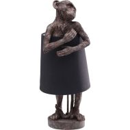 KARE Design Animal Monkey pöytävalaisin 56 cm ruskea/musta