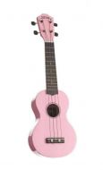 Noir ukulele pinkki sopraano