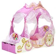 Disney Prinsessat lastensänky laatikko+katos vaaleanpunainen
