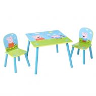 Peppa Pig lastenpöytä + 2 tuolia