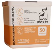 Dogslife koiran puhdistavat hampaanhoitolaput 50 kpl