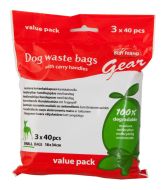 Best Friend Gear BF Gear koiran kakkapussi S säästöpakkaus 3 x 40 kpl