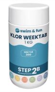 Swim&Fun kloori viikkotabletti 20 g/tab 1kg/prk 1729
