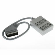 Qnect Scart-jako 2:lle 0,4m