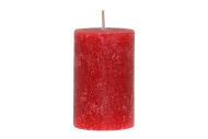Polar kynttilät adventtikynttilä Rustic 6x9 cm punainen 4kpl 607614
