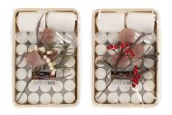 Polar kynttilät lahjapakkaus kynttilät laatikossa kaksi erilaista