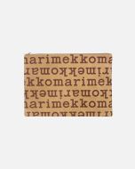 Marimekko Marimade Logo A4 pussukka ruskea/tummanruskea