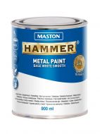 Maston metallimaali Hammer 0,9 l valkoinen