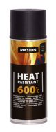 Maston Spraymaali Kuumakesto 600°C musta 400ml