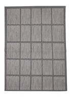 Vallila Saga flat matto 160x230 cm harmaa/valkoinen