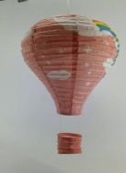 Heat Balloon riisipaperivarjostin 40 cm oranssi