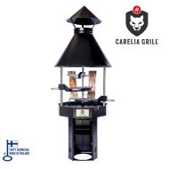 Carelia Grill® 9K-80 Premium korkea musta