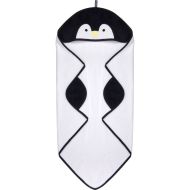 Pentik Pingviini huppupyyhe musta 73x73 cm