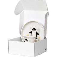 Pentik Pingviini lasten astiasetti 2 osaa multiväri 18x19x9 cm