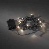 Konstsmide Valosarja LED 20-osaa musta johto