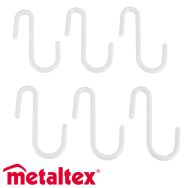 Metaltex Muoviset S-koukut 6 kpl/pss