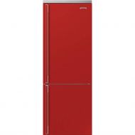 Smeg jääkaappipakastin FA490RR Portofino punainen oikea