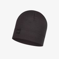 Buff pipo Hw Merino Hat Solid Black Loose