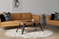 Chic Home sohvapöytä Jari 98x50x43 cm, ruskea