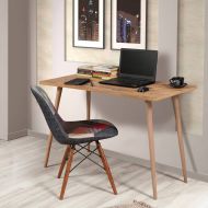 Chic Home työpöytä Frans 120x60x77 cm, ruskea