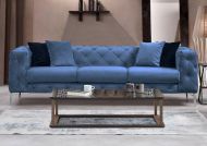 Chic Home 3-istuttava sohva Aino 237 cm, vaaleansininen