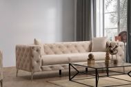 Chic Home 3-istuttava sohva Aino 237 cm, beige